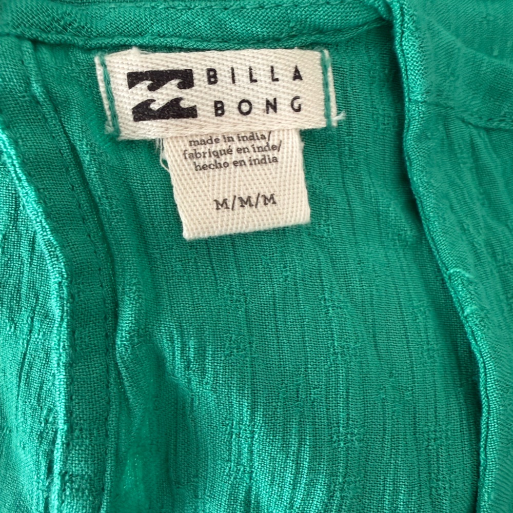 Billabong Teal Maxi Swim Cover-Up - Picture 8 of 9